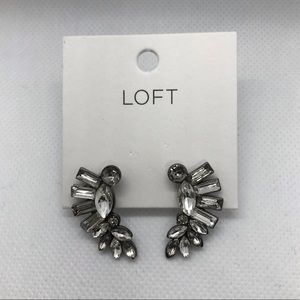 Winged Diamond Earrings